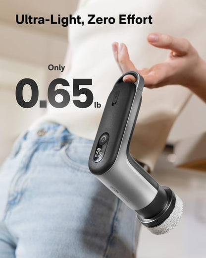 HOTO 9 Pcs Replacement Pads, Compatible with HOTO Grip™ Cordless Electric Spin Scrubber and Handheld Short-Handle Electric Spin Scrubber