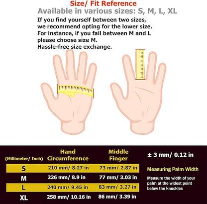 kitchen-star Ultimate Rubber Household PVC Gloves with Comfortable Cotton Lining, Anti-Slip surface, Kitchen Dishwashing, Extra Thickness, Kitchen Cleaning, Working, Painting, Pet Care (Medium, Red)