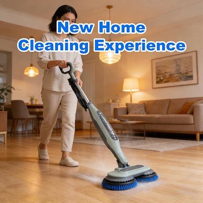 KVLZ 2-Pack - Newly Upgraded Steam Mop Replacement Brush Head, Compatible with Shark Steam Mops and Scrub Mops S8201/S8001/S7201/S7000 Series,Suitable for All Floor Types, Scratch-Free Polish (Blue)