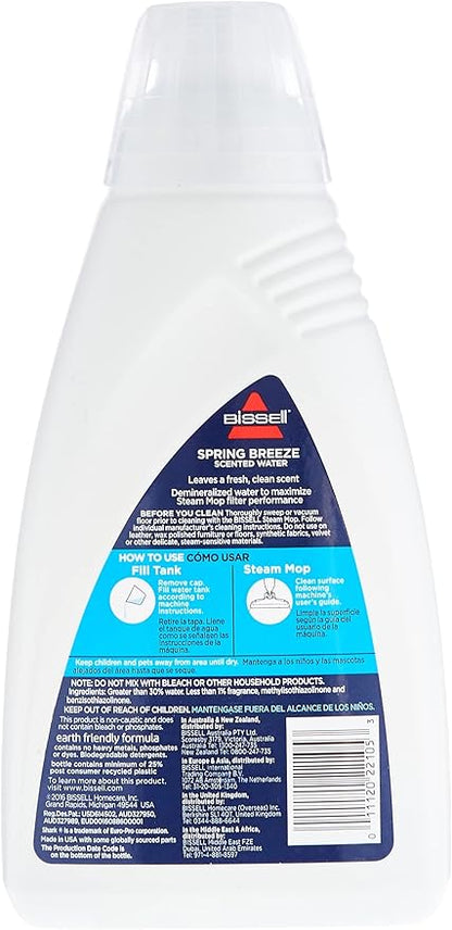 Bissell Spring Breeze Demineralized Water 32 oz, 1394, White (Pack of 2)