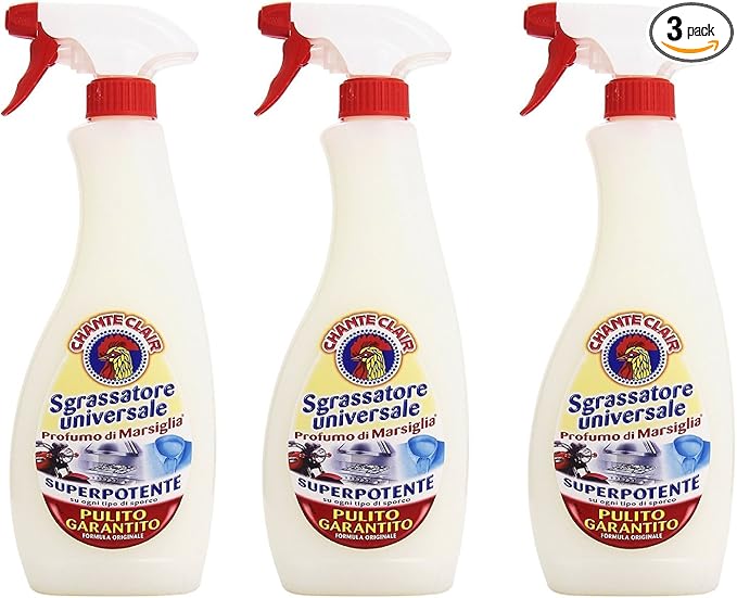 Chante Clair Fettlöser / Sgrassatore Superpotente Marsiglia 3x750ml