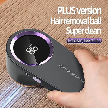 Fabric Shaver 6-Leaf Blades 5W Lint Sweater Shaver Fuzz Remover Fabric Shavers for Clothing Fabric Shavers for Furniture Electric Lint Pilling Remover Fabric Pilling Removers (Gray)