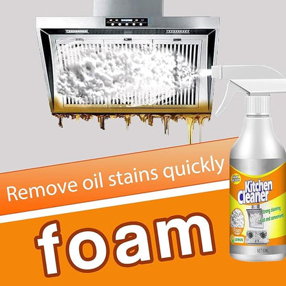 Kitchen Foam Cleaner, Kitchen Cleaner Foam Spray, Sciasi Kitchen Cleaner, Foam Kitchen Cleaner, All-Purpose Kitchen Pots And Pan Cleaner, Cleaning Supplys (3PCS)