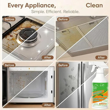 Cleanse Natural Kitchen Cleaner Spray,300ml Electrolyzed Ion Kitchen Cleaner Spray,Kitchen Appliance Cleaner,Multi-Purpose Household And KitchenCleaning Spray (2pc)