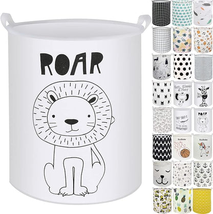 Collapsible Laundry Basket in Bedroom Waterproof Laundry Hamper in Bathroom Large Laundry Bag in College Dormitory Cloakroom Livingroom Nursery Organizer Toy Bin