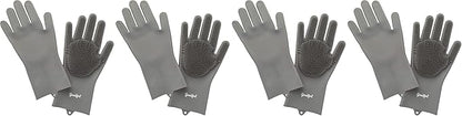 Goodful Silicone Kitchen Rubber Gloves, Oversized, Reusable, Waterproof