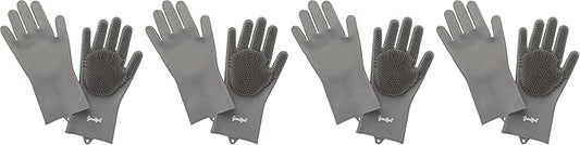 Goodful Silicone Kitchen Rubber Gloves, Oversized, Reusable, Waterproof