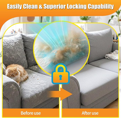40 Count Duster Refills Compatible with Swiffer Duster, 180° Disposable Multi-Surface Microfiber Cleaning Dusters, Unscented