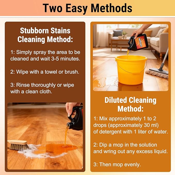 Solubril Tile Cleaner-Heavy Duty Solubrilho Floor Cleaner,Multipurpose Powerful Removing Tile Cleaner Liquid,for Multi-Surfaces, Easy to Rinse & No Residue & Non-Slip(17 Oz)