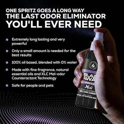 Blaze Away Commercial Air Freshener & Odor Eliminator for Strong Odor - Industrial-Grade Room Spray & Room Deodorizer for Home, Car, Smoke & Pet Odors - Long-Lasting Odor Absorber, Room Fresheners