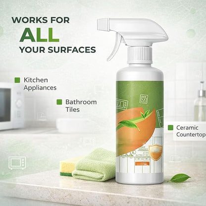 2026 Upgrade Electrolyzed Ion Kitchen Cleaner Spray,Multi-purpose Household and Kitchen Cleaning Spray,for Countertops, Appliances & Easy Cleaning Household Items (3Pcs)