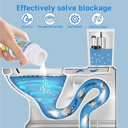 Wild Tornado Pipe Dredge, drain clog remover，Powerful Sink and Drain Cleaner, Fast Foaming for Kitchen and Pipes Cleaning Tool（4pcs）