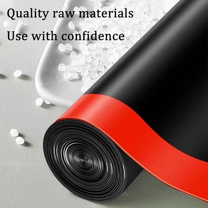 Thick Heavy Duty Plastic 20-30 Gallon Drawstring Trash Bags,Fit 21,23,25 Gal trash can, for tall kitchen Home Office outdoor courtyard 31x35 Inches (23 Gallon Drawstring Trash Bags)