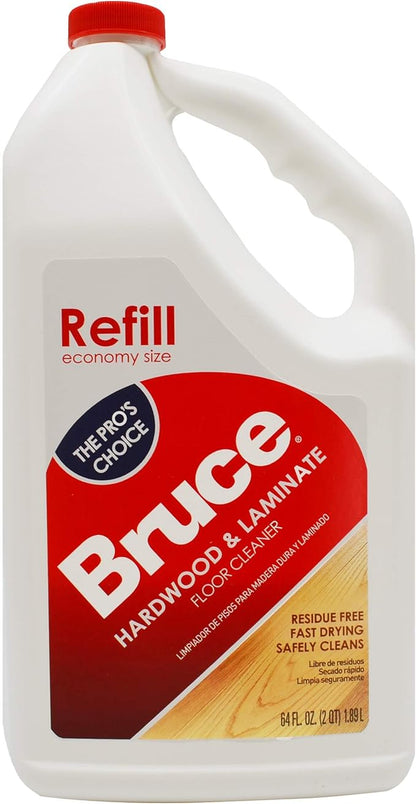 Bruce 64 oz NoWax Hardwood and Laminate Floor Cleaner Refill (Pack of 4)