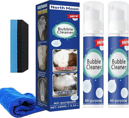 Foaming Heavy Oil Stain Cleaner,Best Multi Purpose Degreasing Foam, Stubborn Grease & Grime Remover Spray