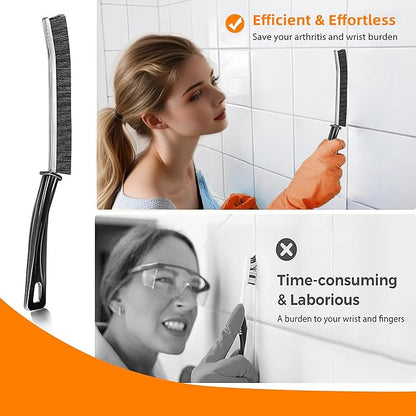 6Pcs Hard-bristled Crevice Cleaning Brush, Multifunctional Thin Gap Scrub Brush, Bathroom Cleaner Tools for Household Use, Kitchen, Window, Toilet, Grout, Faucets, Car