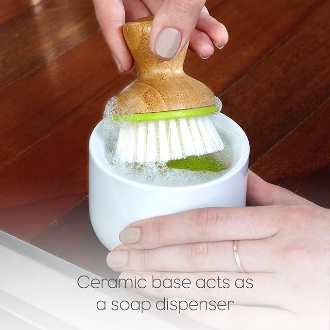Full Circle Home Soap Dispenser & Dish Brush Set, 1 Each (Pack of 4)