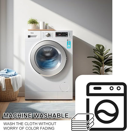 Microfiber Cleaning Cloth, 3 Pcs White11.8 inch x 11.8 inch, Cleaning Rags， Microfiber Cloth, Multi-Functional Cleaning Towels, for Car Detailing, Home, Kitchen (White, 11.4 x 11.4 inch)