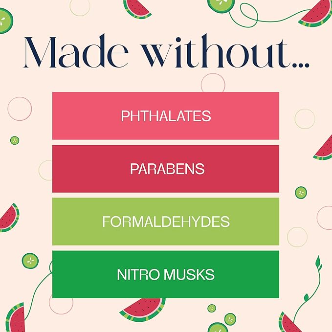 Glade Odor Fighting Soft Mist Air Freshener Room Spray, Watermelon & Cucumber, 7.3oz., 6 count