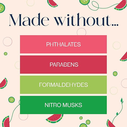 Glade Odor Fighting Soft Mist Air Freshener Room Spray, Watermelon & Cucumber, 7.3oz., 6 count