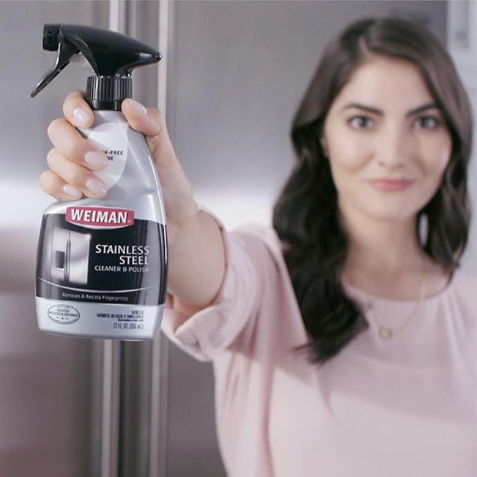 Weiman Stainless Steel Cleaner & Polish 22 fl oz - 6 pack