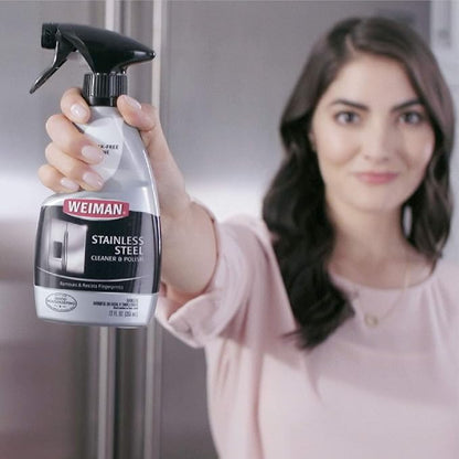 Weiman Stainless Steel Cleaner & Polish 22 fl oz - 6 pack