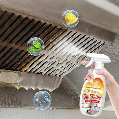 Heavy Duty Degreaser, Fruity Fresh Scent, 240mL, Kitchen Degreaser Spray, Oil Remover Spray, Powerful Oil Remover, For Grill, Stove Top, Sink, Oven, Countertops