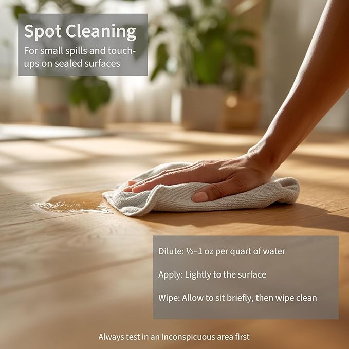 Lapew Pumpkin Waffles Scented Mop Soap - Luxury Floor Cleaner Concentrate for Mopping Tile, Laminate, Vinyl & Hardwood | Streak-Free, Low-Foam | 36 oz