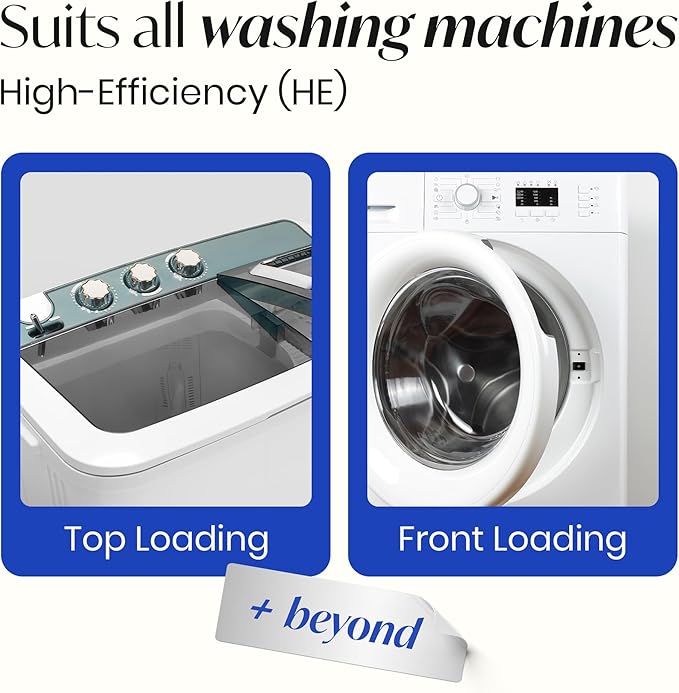 Washing Machine Cleaning Tablets – Washing Machine Cleaner Tablets Remove Pet Odor, Fur, and Dirt Buildup – Deodorizing for HE, Front, Top Load Types – Safe for Septic Systems – 24 pcs