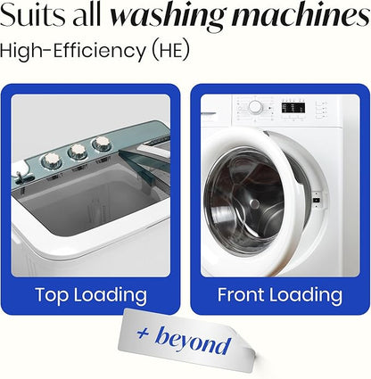 Washing Machine Cleaning Tablets – Washing Machine Cleaner Tablets Remove Pet Odor, Fur, and Dirt Buildup – Deodorizing for HE, Front, Top Load Types – Safe for Septic Systems – 24 pcs