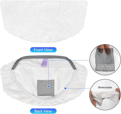 Steam Mop Replacement Pads Compatible with Bissell Powerfresh Steam Mop Pads for Bissell 1940 1806 1544 1440 2075 2685 Series Mops Resuable Floor Steamer Mop Pad Refills for Dry & Wet Cleaning, 8 Pack