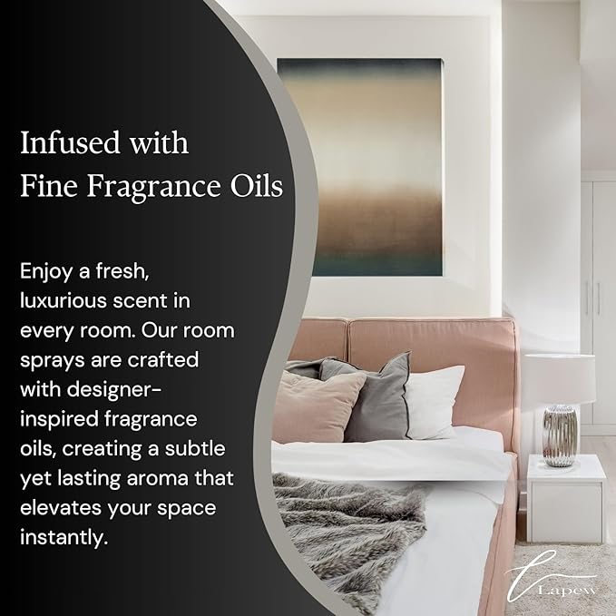 Lapew Room & Linen Spray | Fragrance Mist for Home, Car & Office | Fabric & Air Freshener | Neutralizing Mist | Made in USA | Georgia Peach