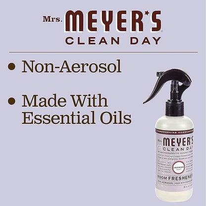 Mrs. Meyer's Clean Day Room Freshener, Lavender 8 Fl Oz (Pack of 2)