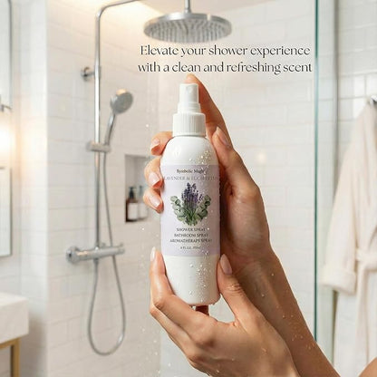 Symbolic Magic Lavender Eucalyptus Bathroom Spray – Essential Oil Shower Aromatherapy Spray for Spa‑Like Shower Steam – Eucalyptus Shower Spray, Relaxing Pillow Mist & Room Spray