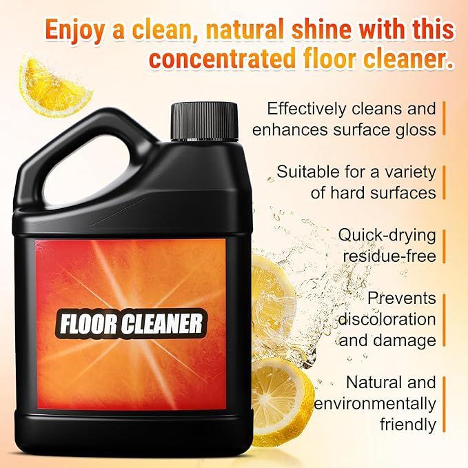 Solubril Tile Cleaner-Heavy Duty Solubrilho Floor Cleaner,Multipurpose Powerful Removing Tile Cleaner Liquid,for Multi-Surfaces, Easy to Rinse & No Residue & Non-Slip(17 Oz)