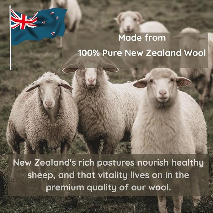Laundry Felt Wool Dryer Balls – 6 XL Pack, Replaces Dryer Sheets, Eco-Friendly, Natural Fabric Softener, Reusable & Chemical-Free, Reduces Drying Time, 1000+ Loads, Made in Nepal