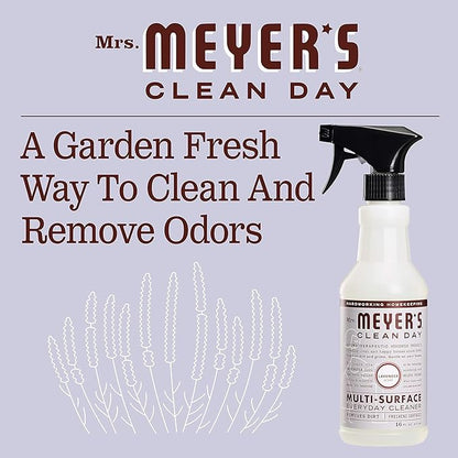 MRS. MEYER'S CLEAN DAY Lavender Scent Multi-Purpose Household Cleaner, 16 oz. (Pack of 3)