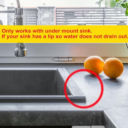 GUUKIN Sponge Holder for Kitchen Sink, 10x4 inch Silicone Dish Drying Mat, Compatible with Scrub Daddy, Kitchen Sink Accessories, Suitable for Kitchens & Bathrooms (White)