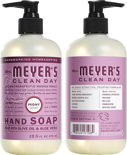 Mrs. MEYER'S Clean Day Limited Edition Scent Kitchen Basics Set (Peony)