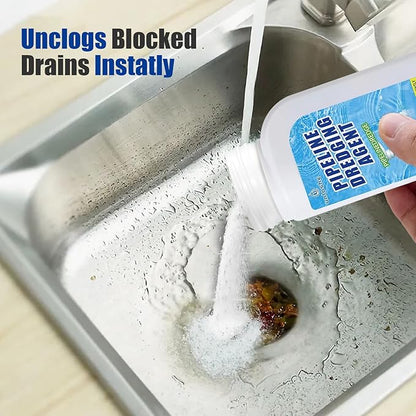 Pipeline Dredging Agent, Drain Clog Remover, Powerful Unclog Sink Drain Cleaner, for Kitchen Bathroom Sinks, Tubs Pipe Cleaning Tool (1PCS)