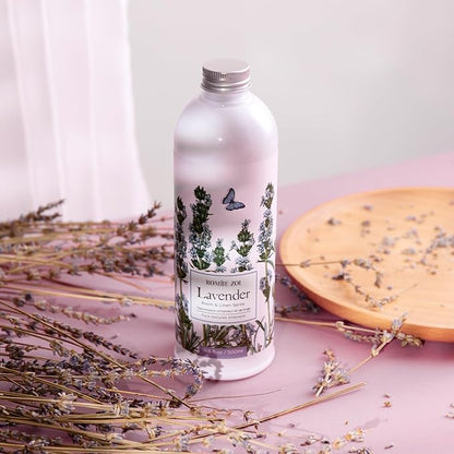 ROMIIE ZOI Lavender Room Spray Refill - 500ml / 16.8 Fl Oz - Calming Scent for Bedtime Relaxation & Better Sleep - Concentrated Air Freshener
