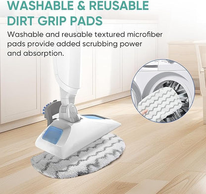 4 Pack 1940 Steam Mop Pads for Bissell PowerFresh Steam Mop 1806 1544 1440 2075A 2685A Series, Model 19402 19404 19408 1940a 1940q 1940t B0006 B0017 Replacement Parts, Microfiber Washable, Reusable