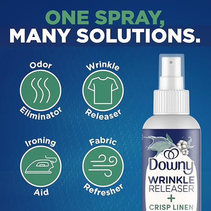 Downy Wrinkle Release Spray Bundle w/Bonus 3oz Bounce Spray Sample - 3 Pack