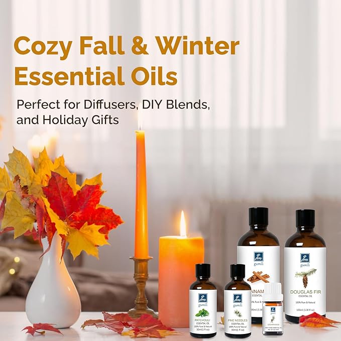 GM Gumili Douglas Fir Essential Oil, Scent Oil for Home Crafts, Household, Holiday - 30ml/1 fl oz
