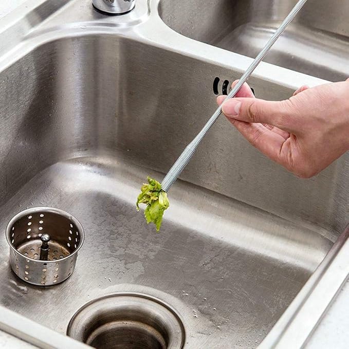 Hair Drain Clog Remover, Multifunctional Cleaning Claw 60cm Available (2Pcs)