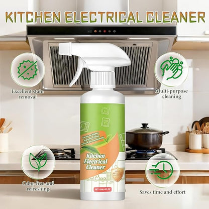 2026 Fly Spray Clèanse Household Formula,Kitchen Appliance Cleaner Spray,Multi-Purpose Degreaser for Oven,Stove, Range Hood & Countertops, Daily Cleaning, Fresh & Easy Wipe Clean (2PCS*120ML)