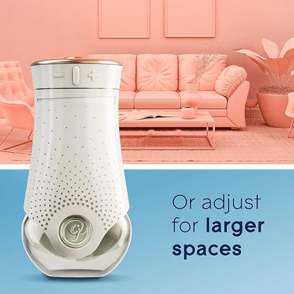 Glade PlugIns Air Freshener Warmer, Scented and Essential Oils for Home and Bathroom, Up to 70 Days on Low Setting, 2 Count