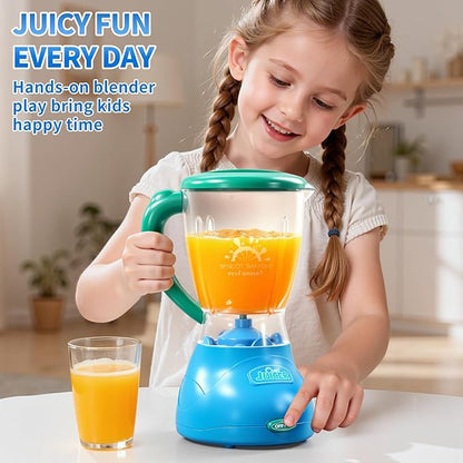 Toy Kitchen Accessories, Kitchen Appliances Play Cooking Set Toys for Kids Ages 1-3 3-5 with Blender, Mixers, Water Dispenser, Light Sound, Pretend Play Birthday Gifts for 3-8 Year Old Girl
