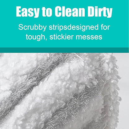 4 Pack Steam Mop Pads Replacement for Bissell Spinwave Powered Hard Floor Mop 2124 2315 2307 20399 20393 2039A 20391 23157 23159 Series Washable Reusable Soft & Scrubby Microfiber Pads