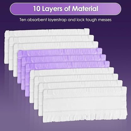 (20 Count) Disposable Mopping Pad Refills Compatible with Swiffer PowerMop, Spray Cleaning Replacement Pads, Multi-Surface Mop Refills for Floor Cleaning, 20 Pieces Spare Pack